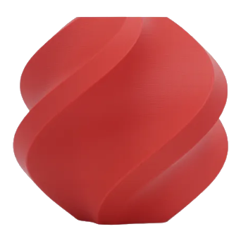 Scarlet Red filament swatch